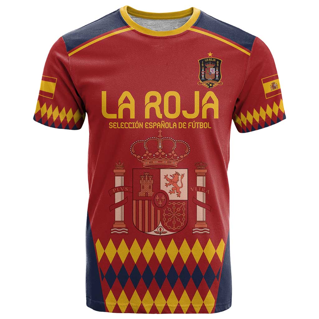 Custom Spain Football T Shirt Come on La Roja - Wonder Print Shop