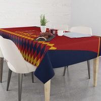Custom Spain Football Tablecloth Come on La Roja - Wonder Print Shop