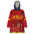 Custom Spain Football Wearable Blanket Hoodie Come on La Roja - Wonder Print Shop