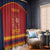 Custom Spain Football Window Curtain Come on La Roja - Wonder Print Shop