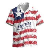 Personalized Liberia Lone Star Flag Kid Hawaiian Shirt