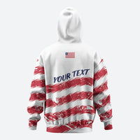 Personalized Liberia Lone Star Flag Zip Hoodie