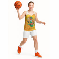 Oktoberfest Bratwurst Hotdog Personalized Basketball Jersey Bavarian Pattern Foam Beer Style