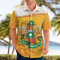 Oktoberfest Bratwurst Hotdog Personalized Hawaiian Shirt Bavarian Pattern Foam Beer Style