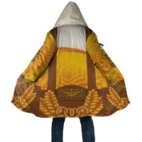 Oktoberfest Lederhosen Pretzel Cloak Bavarian Pattern Foam Beer Style