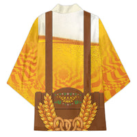 Oktoberfest Lederhosen Pretzel Kimono Bavarian Pattern Foam Beer Style