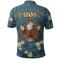 Oktoberfest Eagle Beer Prost Polo Shirt Bavarian Polygon Pattern