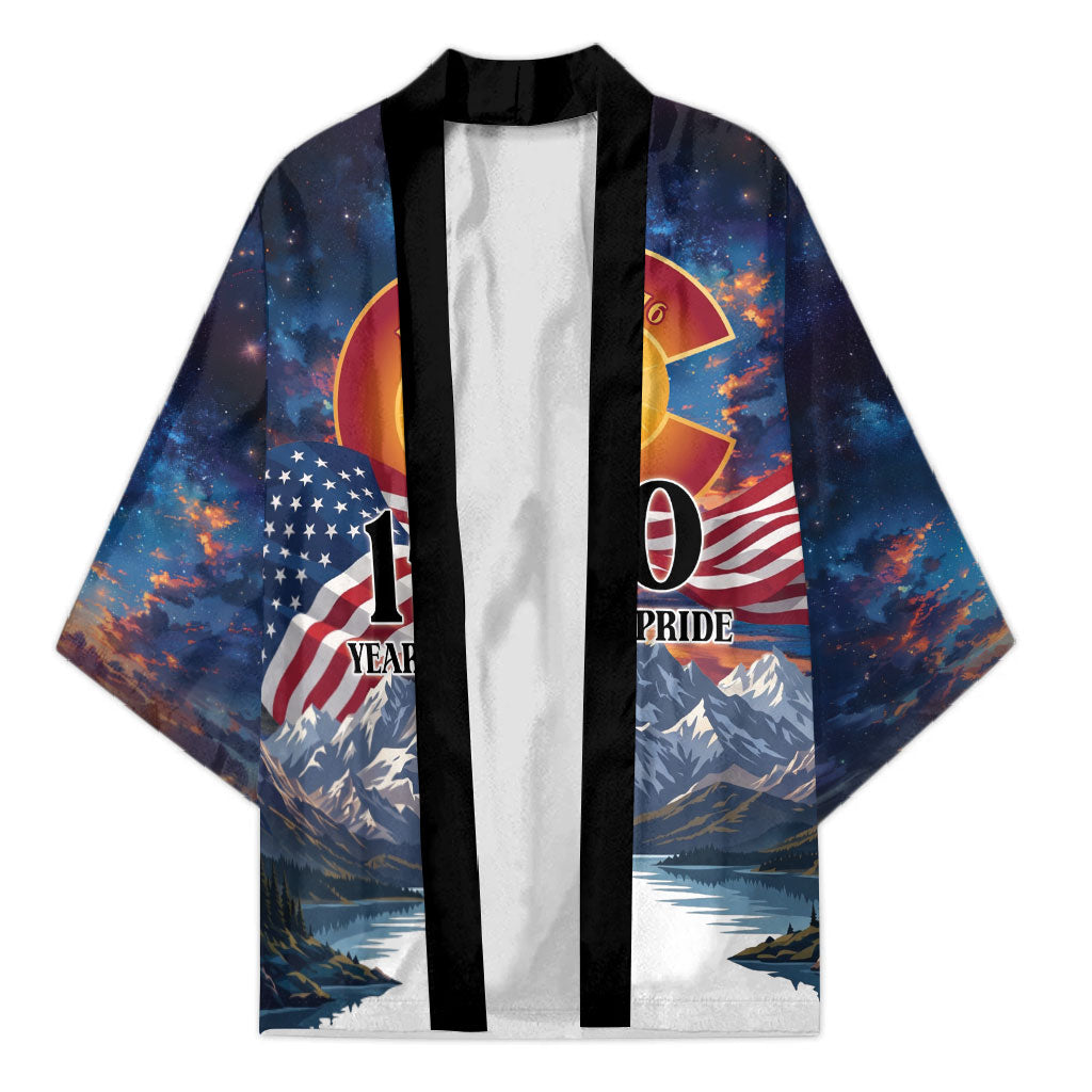 Colorado 150 America 250 Years Kimono Colorado Sesquicentennial State Heritage