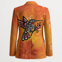 Canada Orange Shirt Day Haida Hummingbird Blazer September 30 Truth and Reconciliation