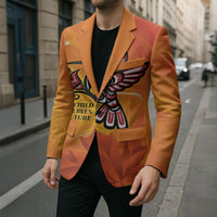 Canada Orange Shirt Day Haida Hummingbird Blazer September 30 Truth and Reconciliation