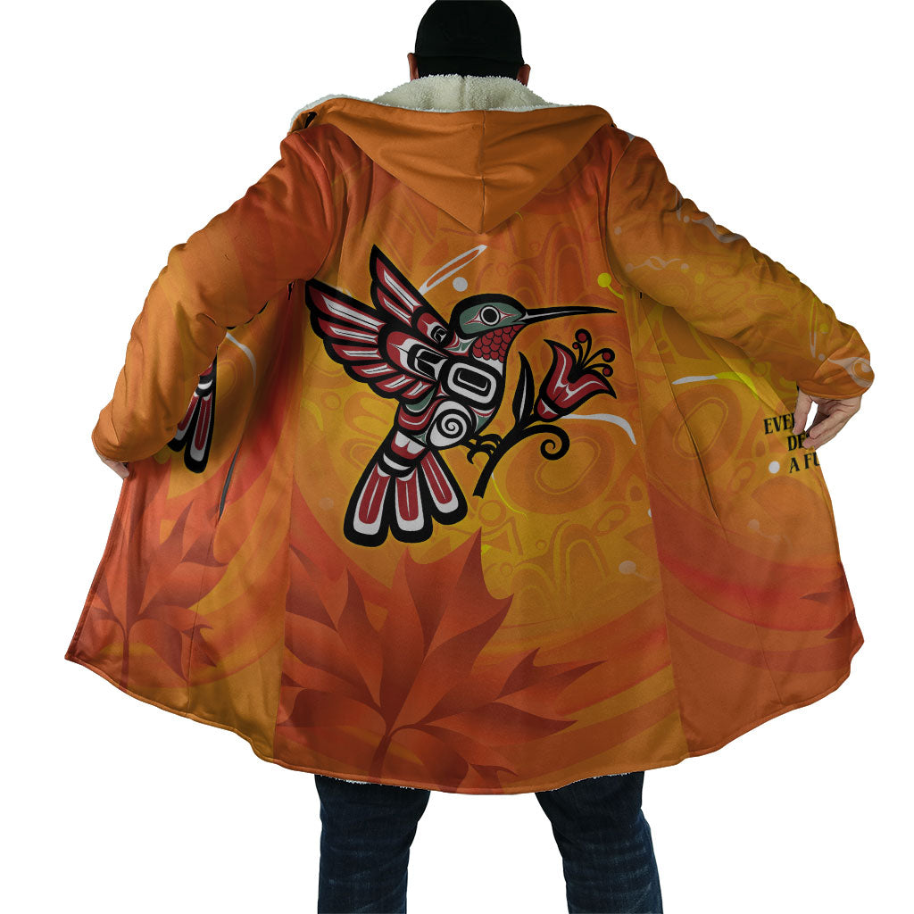 Canada Orange Shirt Day Haida Hummingbird Cloak September 30 Truth and Reconciliation