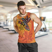 Canada Orange Shirt Day Haida Hummingbird Men Tank Top September 30 Truth and Reconciliation
