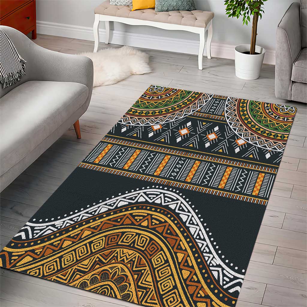 Africa Ethnic Native Pattern Area Rug LT9 - Wonder Print Shop