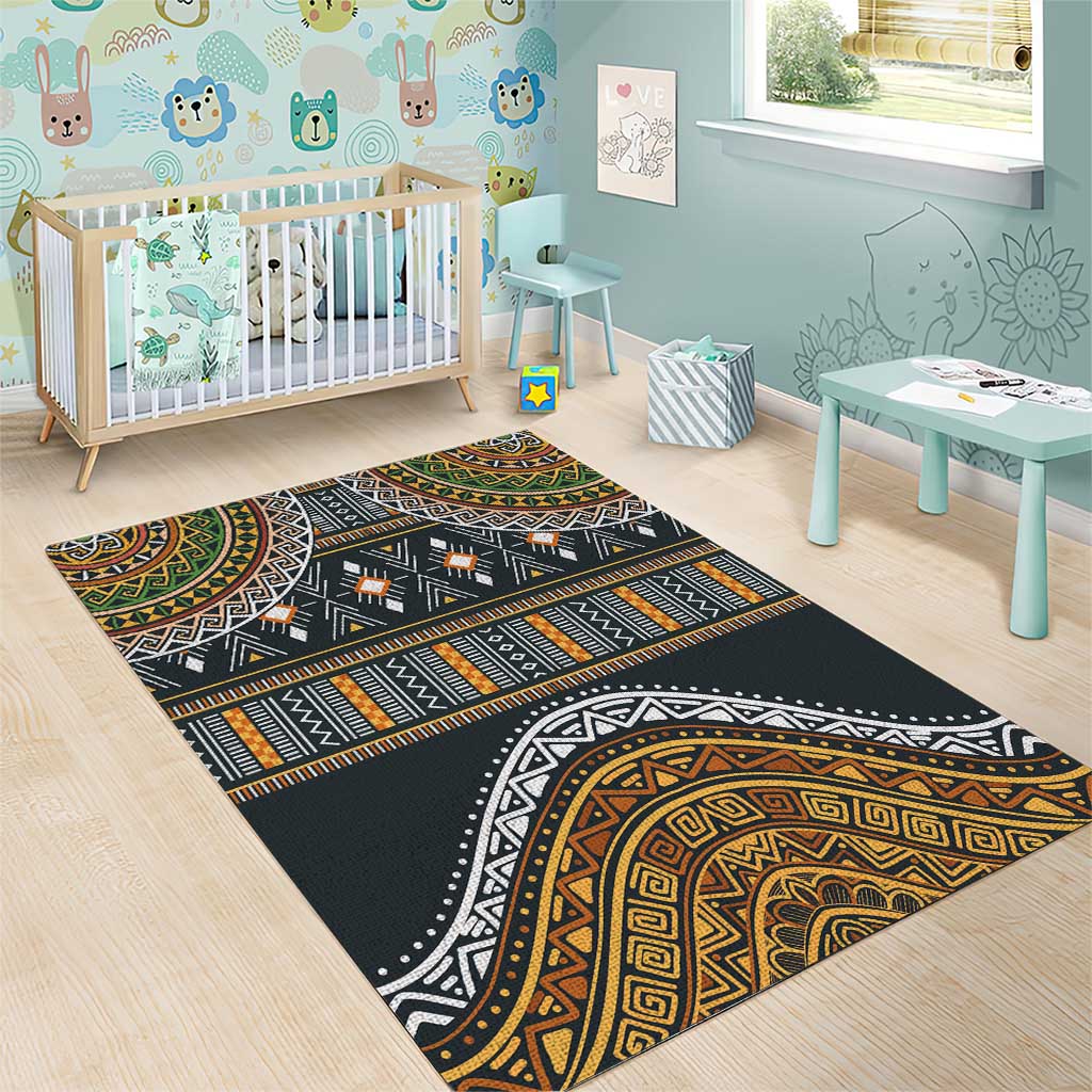 Africa Ethnic Native Pattern Area Rug LT9 - Wonder Print Shop
