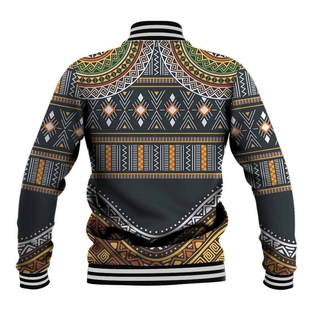 Africa Ethnic Native Pattern Baseball Jacket LT9 - Wonder Print Shop