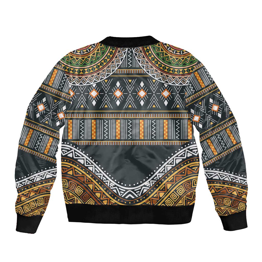 Africa Ethnic Native Pattern Bomber Jacket LT9 - Wonder Print Shop