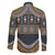 Africa Ethnic Native Pattern Family Matching Off The Shoulder Long Sleeve Dress and Hawaiian Shirt - Wonder Print Shop