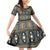 Africa Ethnic Native Pattern Family Matching Off Shoulder Short Dress and Hawaiian Shirt LT9 - Wonder Print Shop