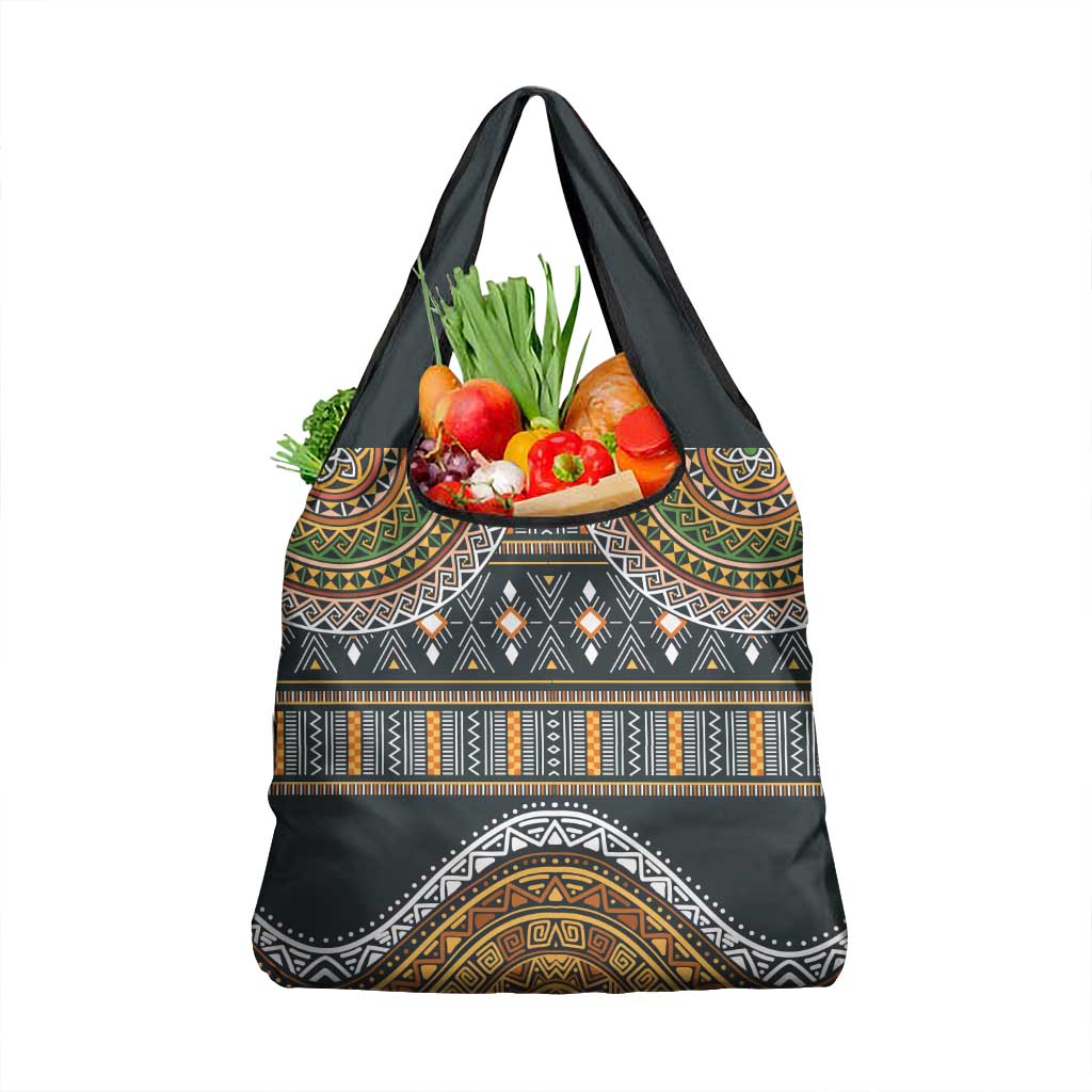 Africa Ethnic Native Pattern Grocery Bag