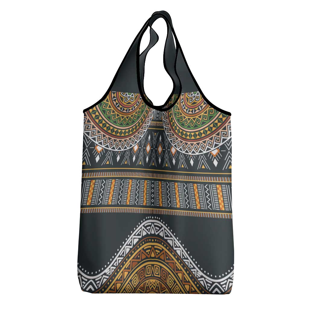 Africa Ethnic Native Pattern Grocery Bag