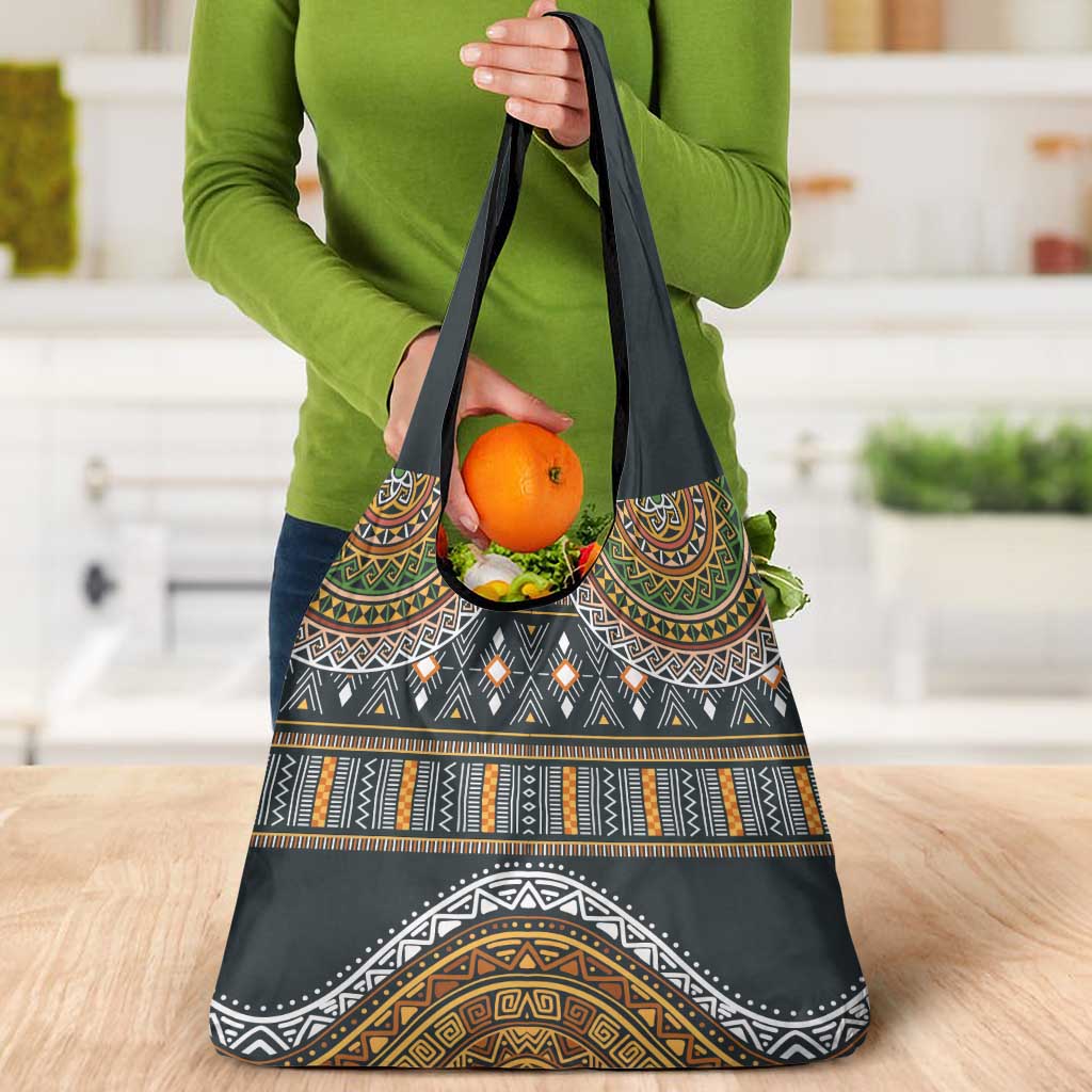Africa Ethnic Native Pattern Grocery Bag