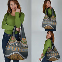 Africa Ethnic Native Pattern Grocery Bag