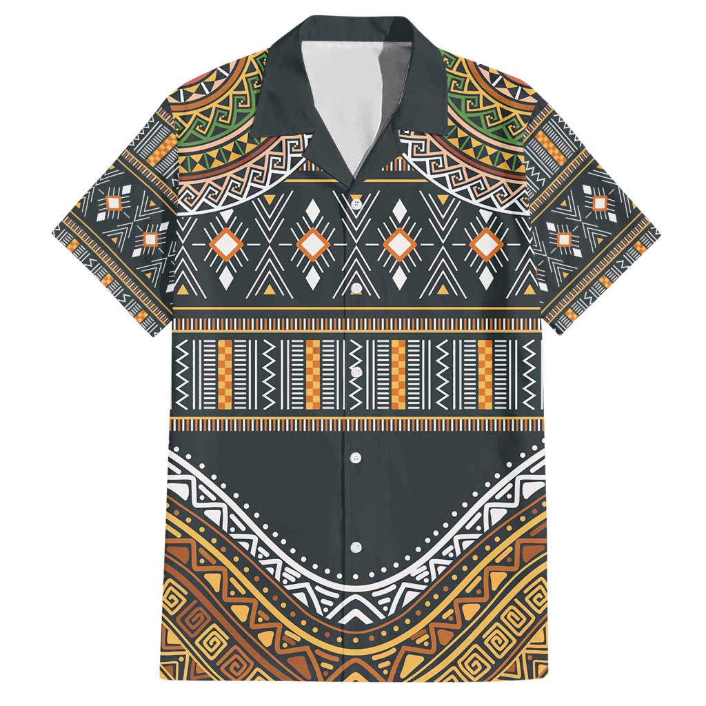 Africa Ethnic Native Pattern Hawaiian Shirt - Wonder Print Shop