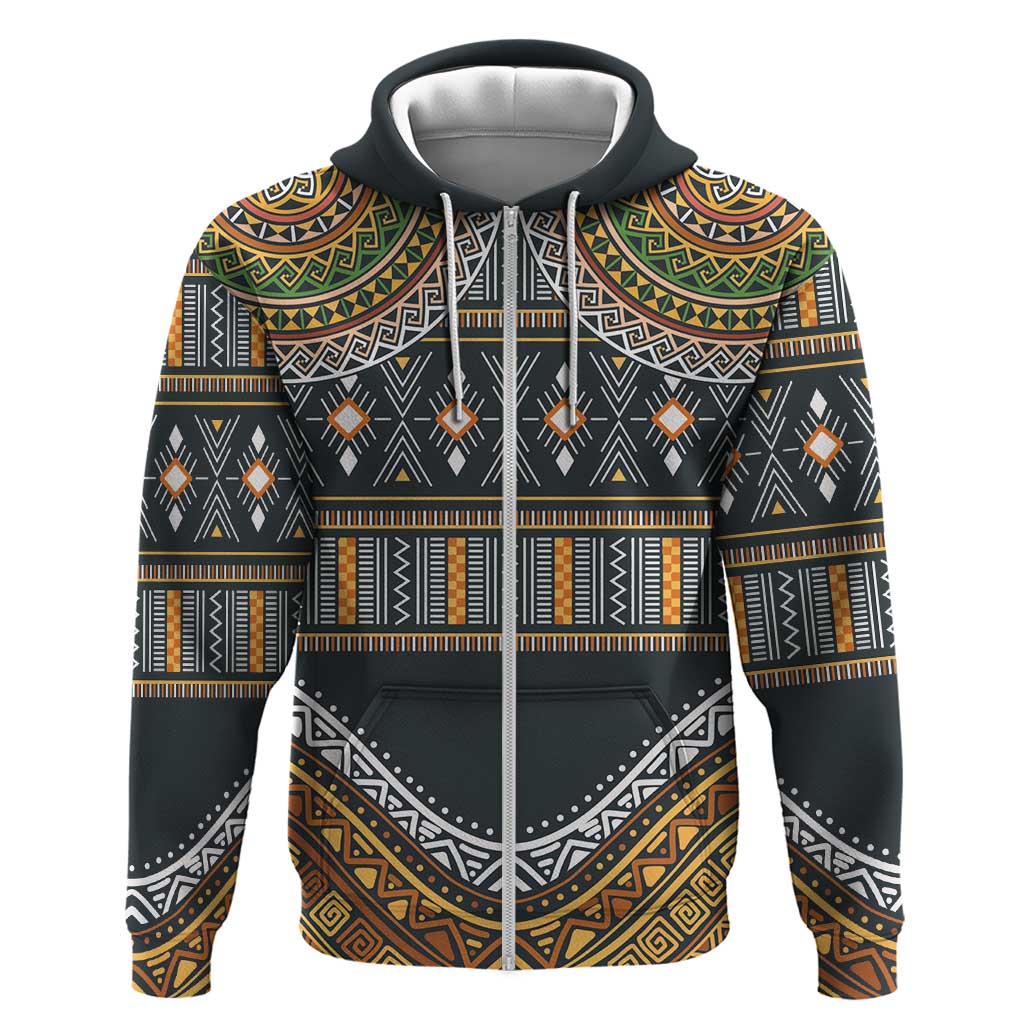 Africa Ethnic Native Pattern Hoodie - Wonder Print Shop