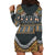 Africa Ethnic Native Pattern Hoodie Dress - Wonder Print Shop