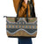 Africa Ethnic Native Pattern Leather Tote Bag - Wonder Print Shop