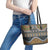Africa Ethnic Native Pattern Leather Tote Bag - Wonder Print Shop