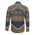 Africa Ethnic Native Pattern Long Sleeve Button Shirt - Wonder Print Shop