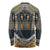 Africa Ethnic Native Pattern Long Sleeve Shirt - Wonder Print Shop