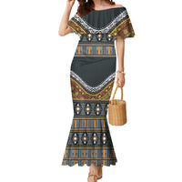 Africa Ethnic Native Pattern Mermaid Dress - Wonder Print Shop