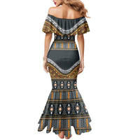 Africa Ethnic Native Pattern Mermaid Dress - Wonder Print Shop
