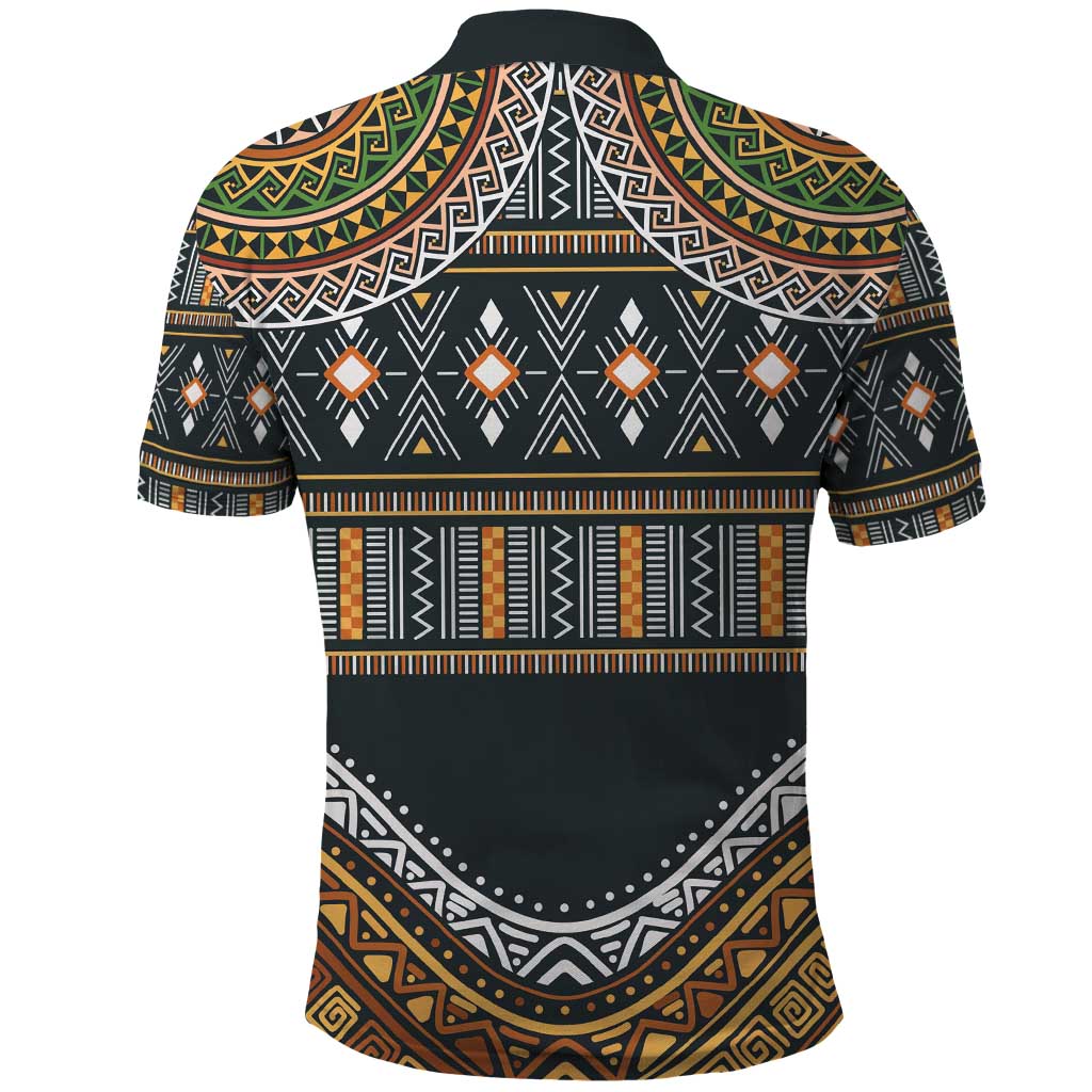 Africa Ethnic Native Pattern Polo Shirt - Wonder Print Shop
