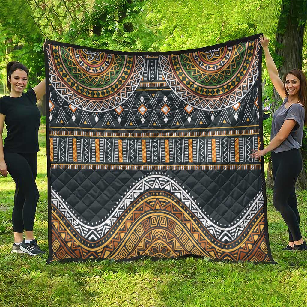 Africa Ethnic Native Pattern Quilt - Wonder Print Shop