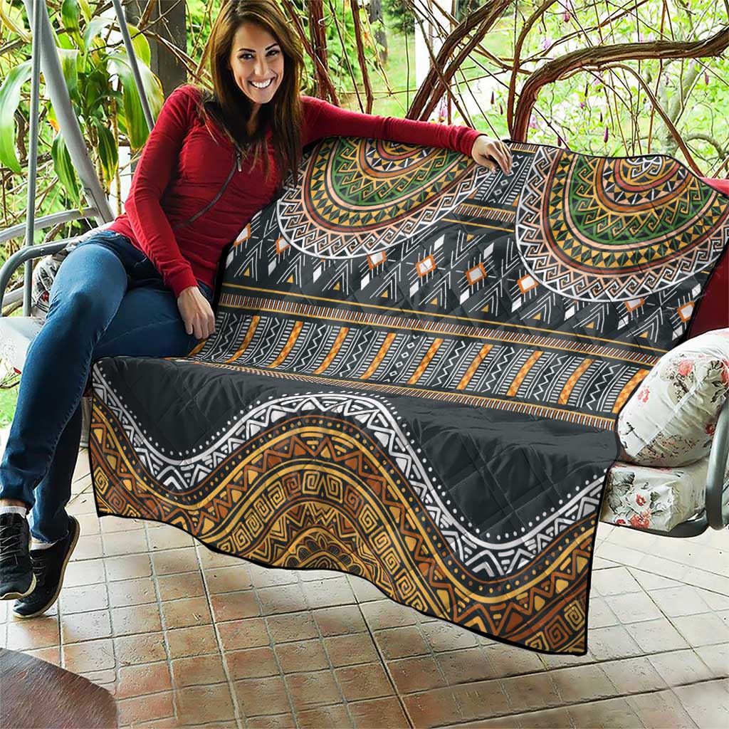 Africa Ethnic Native Pattern Quilt - Wonder Print Shop