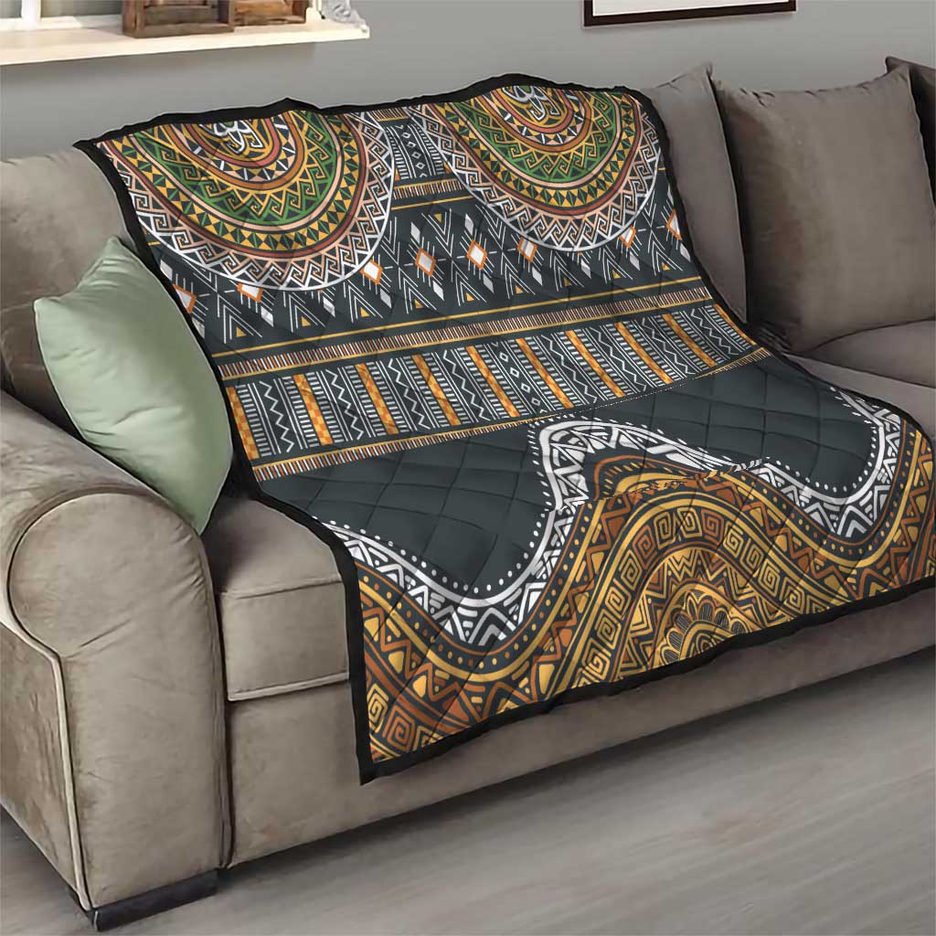 Africa Ethnic Native Pattern Quilt - Wonder Print Shop
