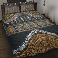 Africa Ethnic Native Pattern Quilt Bed Set - Wonder Print Shop
