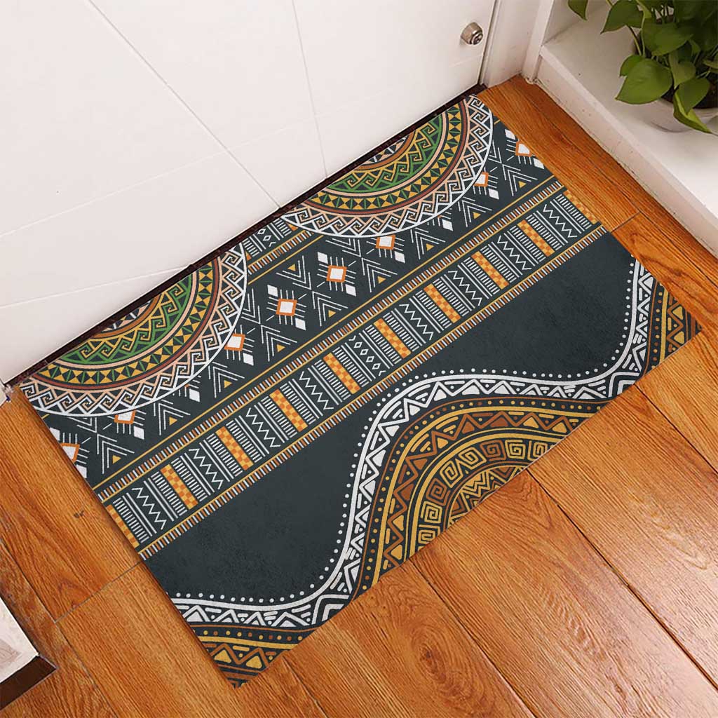 Africa Ethnic Native Pattern Rubber Doormat - Wonder Print Shop