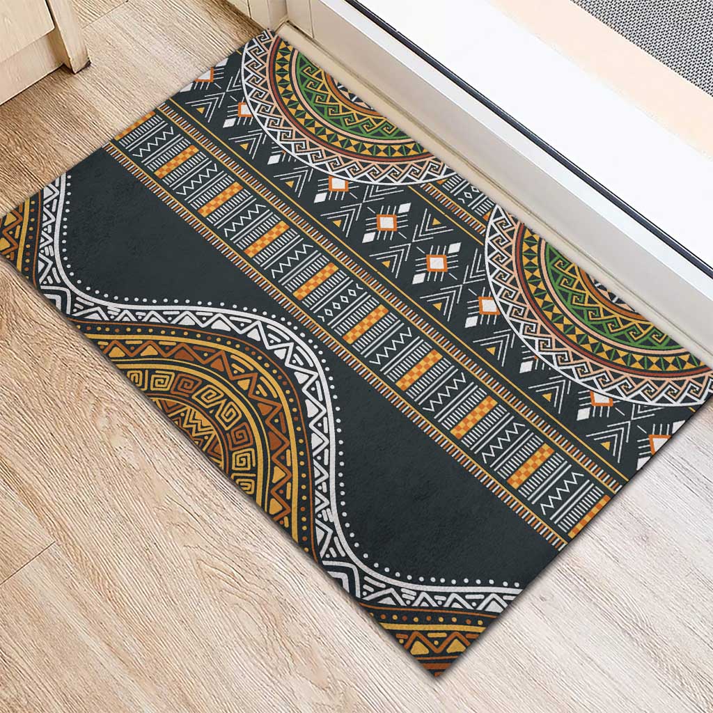 Africa Ethnic Native Pattern Rubber Doormat - Wonder Print Shop