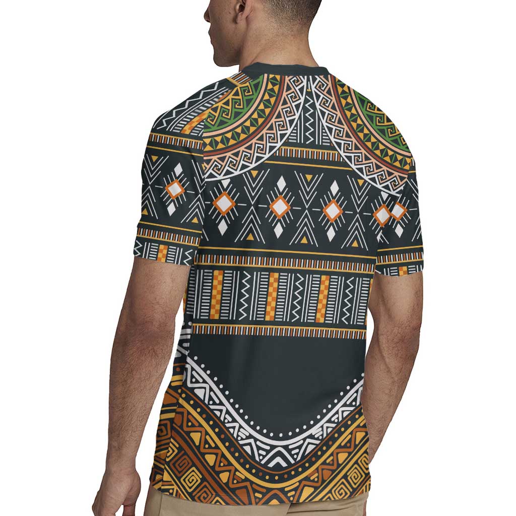 Africa Ethnic Native Pattern Rugby Jersey - Wonder Print Shop