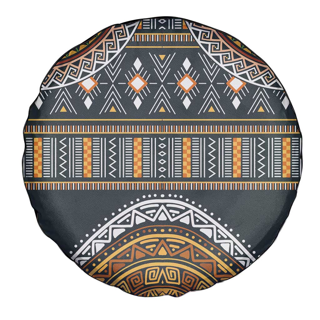 Africa Ethnic Native Pattern Spare Tire Cover - Wonder Print Shop