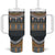 Africa Ethnic Native Pattern Tumbler With Handle - Wonder Print Shop