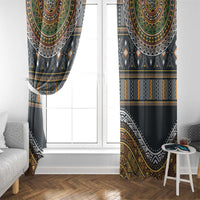 Africa Ethnic Native Pattern Window Curtain - Wonder Print Shop