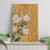 Africa King Proteas Dashiki Motif Canvas Wall Art Gold Style LT9 - Wonder Print Shop