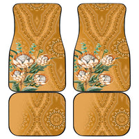 Africa King Proteas Dashiki Motif Car Mats Gold Style LT9 - Wonder Print Shop