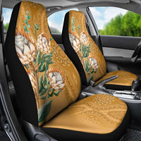 Africa King Proteas Dashiki Motif Car Seat Cover Gold Style LT9 - Wonder Print Shop