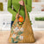 Africa King Proteas Dashiki Motif Grocery Bag Gold Style